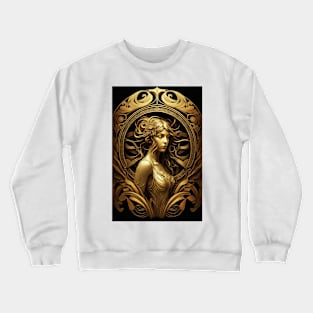 A Golden Goddess Crewneck Sweatshirt